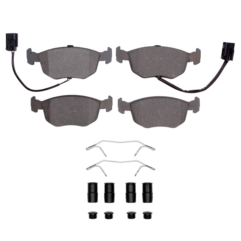 Ford Contour Brake Pads - Front - R1 Concepts - Semi Met - `99-`00 Ford Contour Brake Pads - Front - R1 Concepts - Semi Met - `99-`00